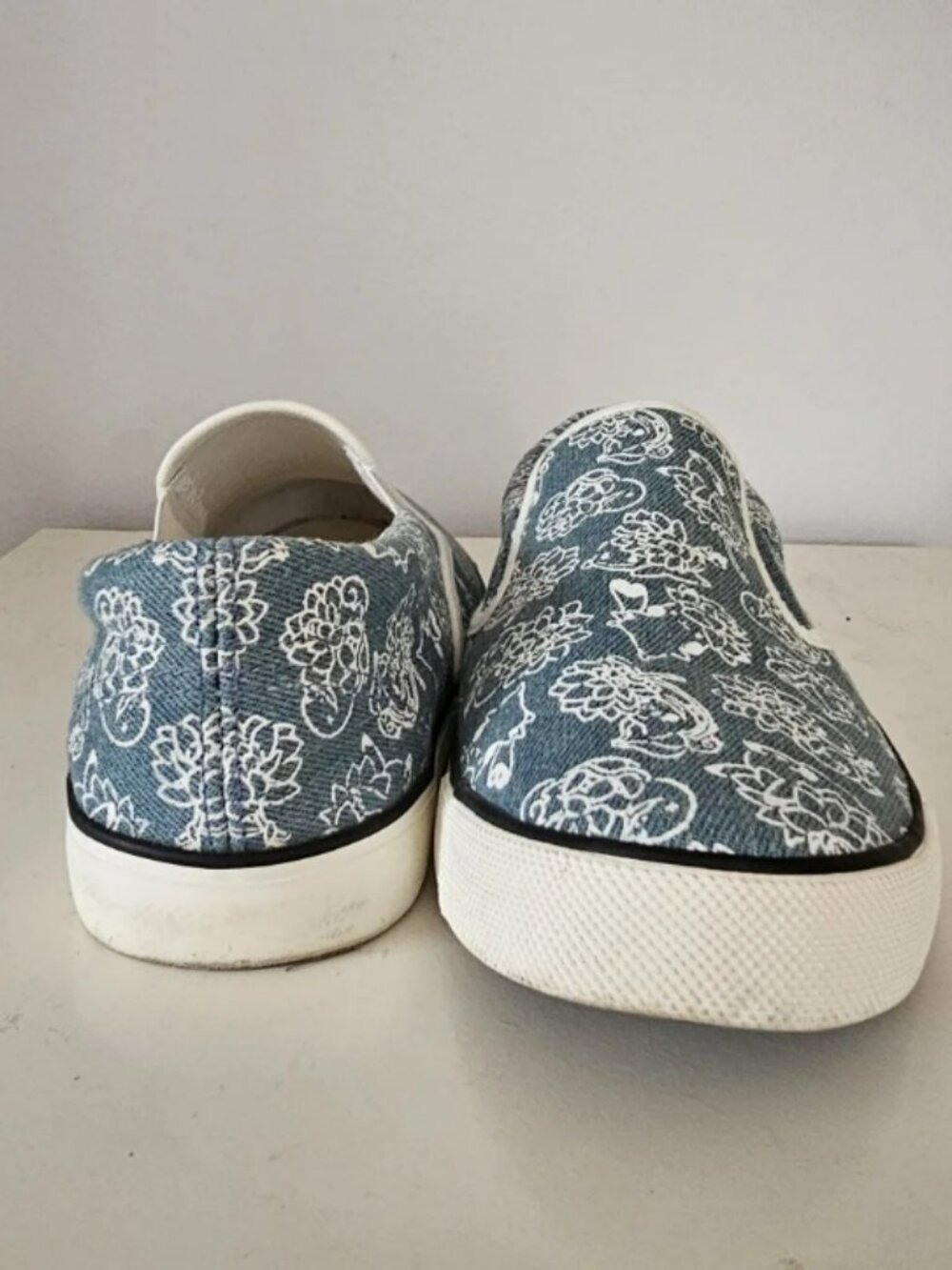POKEMON x ITS DEMO Limited Collab Denim Pokemon Floral Pattern Sneakers - Picture 9 of 9